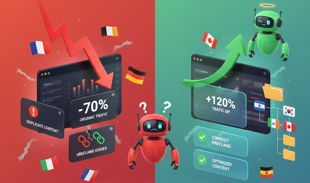 Traduire son site web sans perdre son référencement Google